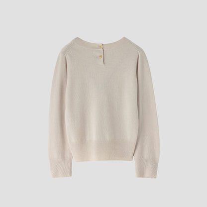LAMBSWOOL CASHMERE KNIT