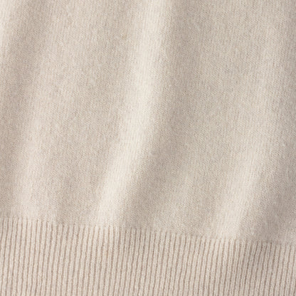 LAMBSWOOL CASHMERE KNIT