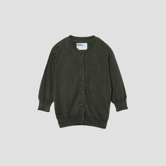 FINE SLUB COTTON LINEN KNIT