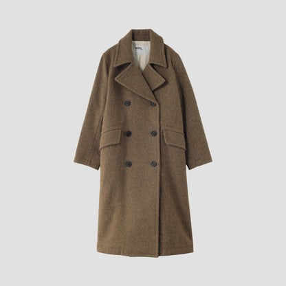 HEAVY WOOL MELTON COAT