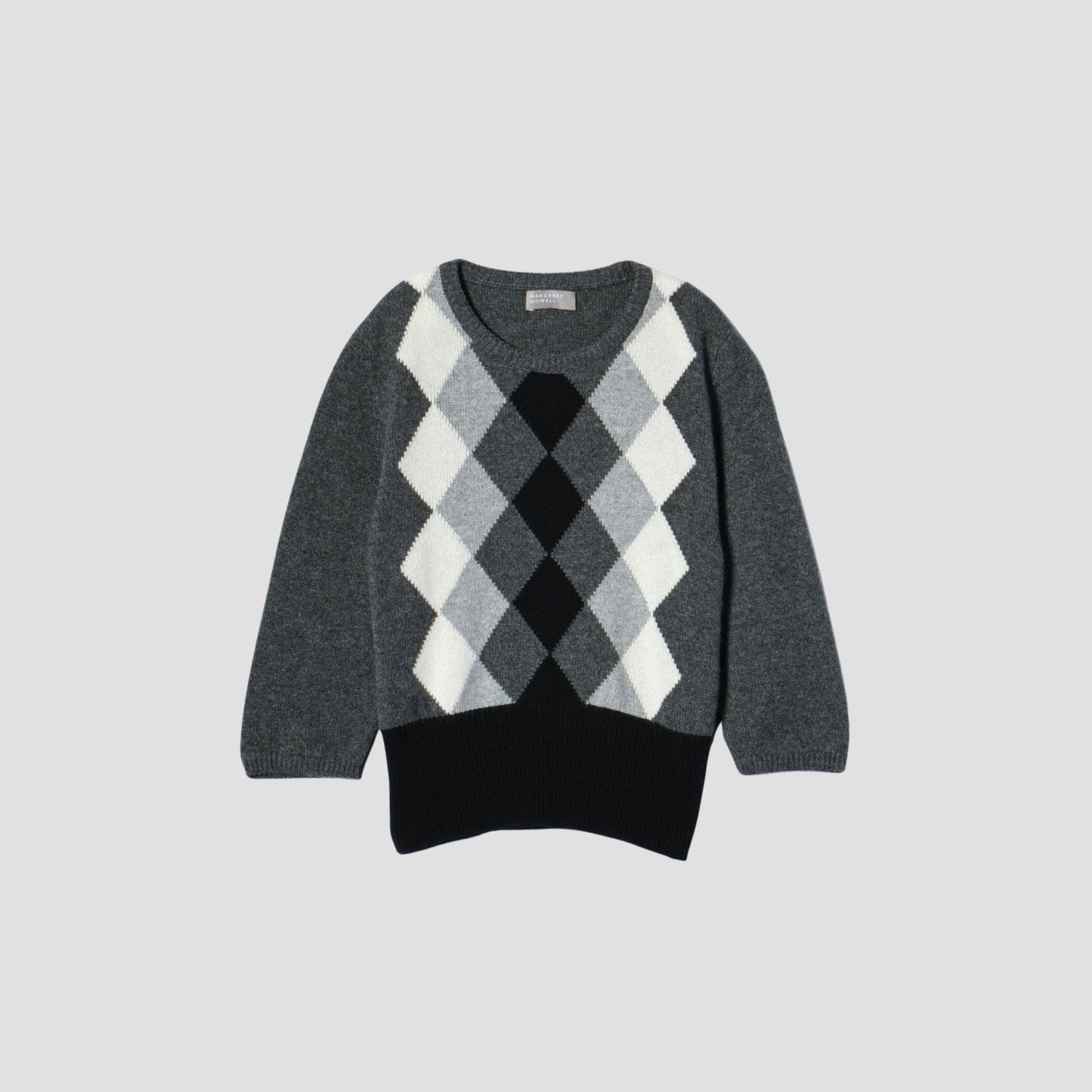 GRAPHIC ARGYLE KNIT