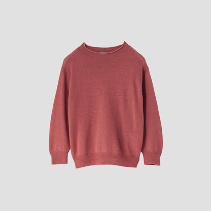 WOOL LINEN JUMPER KNIT