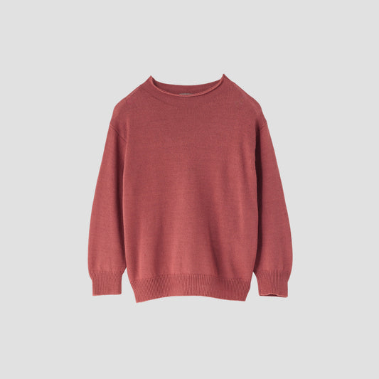 WOOL LINEN JUMPER KNIT