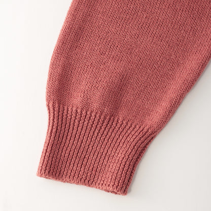 WOOL LINEN JUMPER KNIT