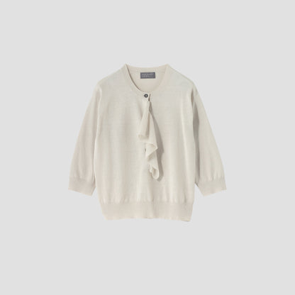 FINE LINEN COTTON KNIT