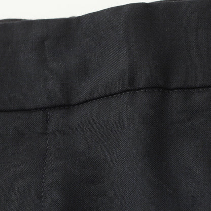 FINE WOOL POPLIN TROUSERS