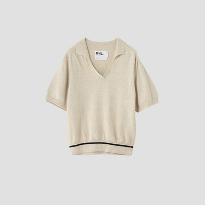 ROUGH COTTON LINEN KNIT