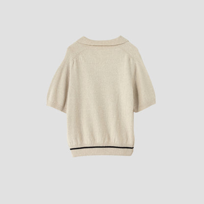 ROUGH COTTON LINEN KNIT