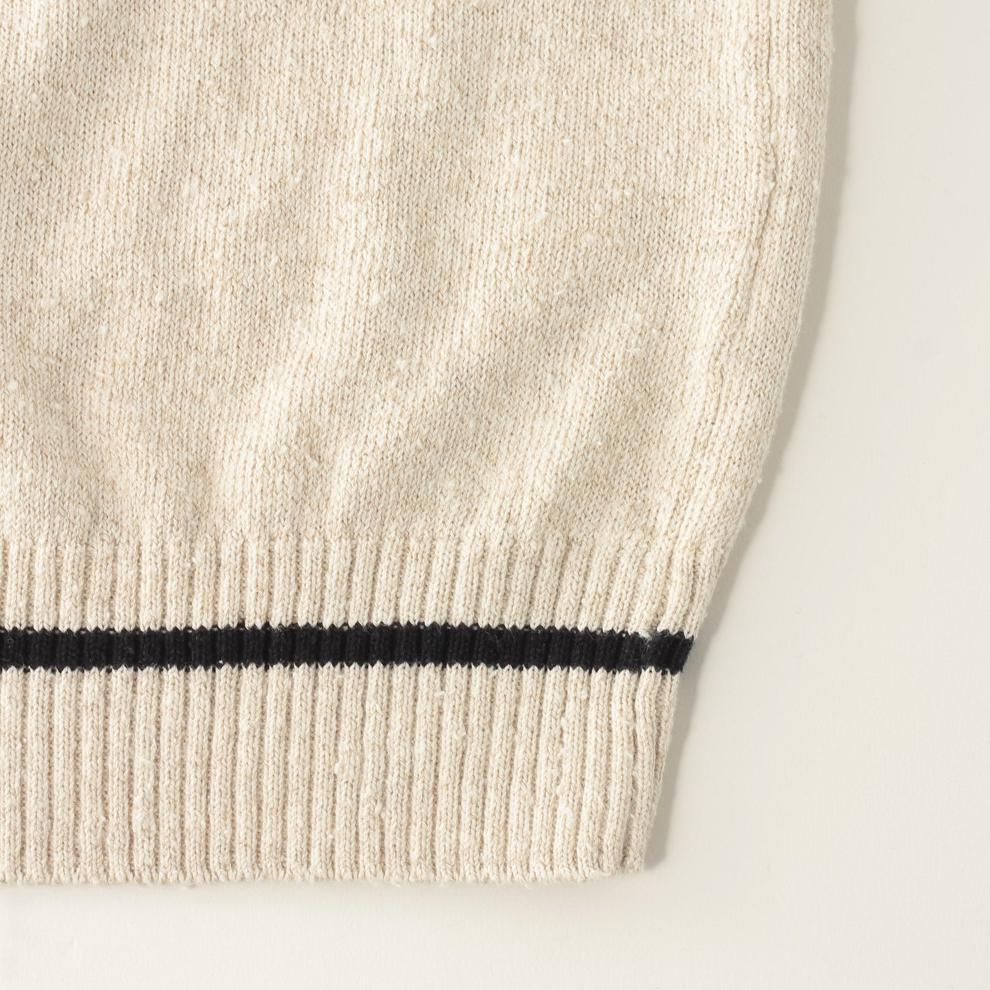 ROUGH COTTON LINEN KNIT