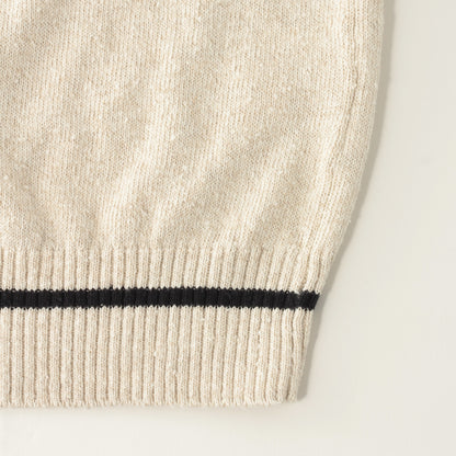 ROUGH COTTON LINEN KNIT
