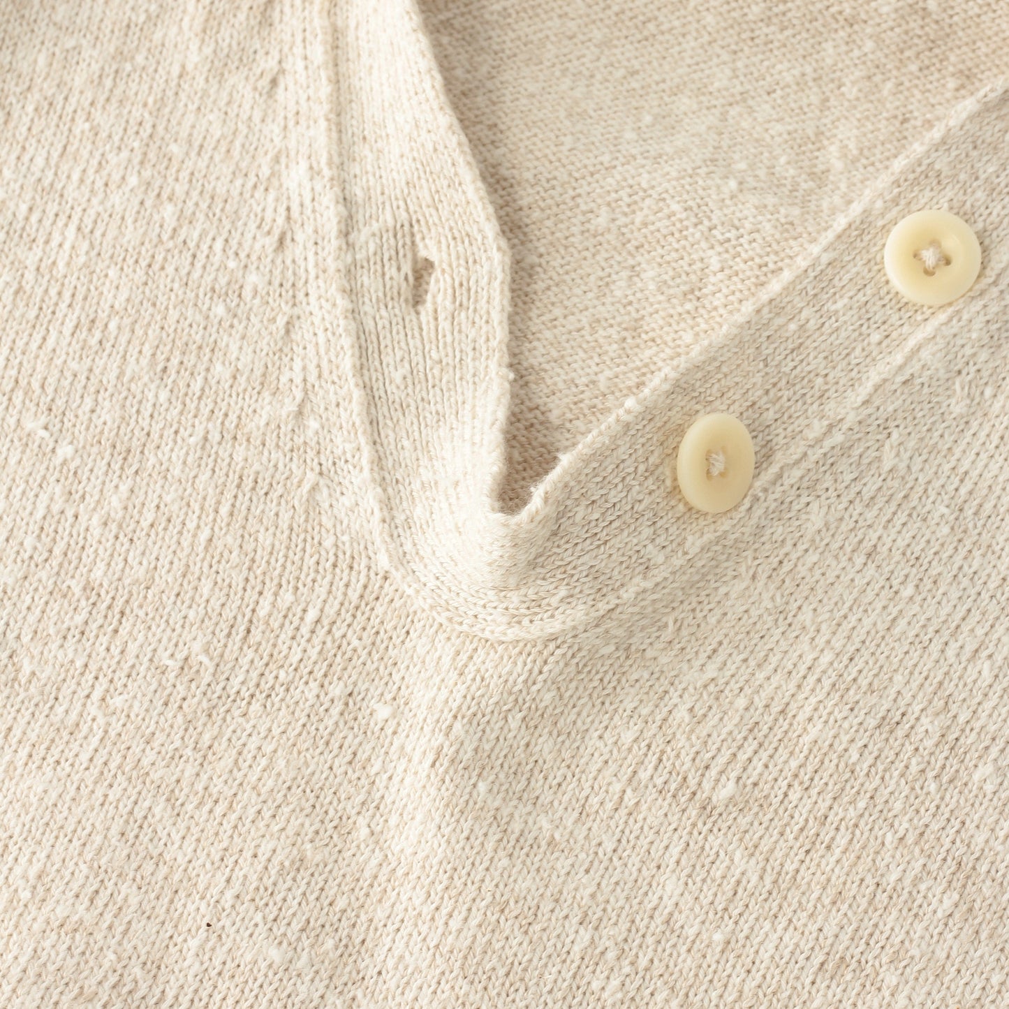 ROUGH COTTON LINEN KNIT