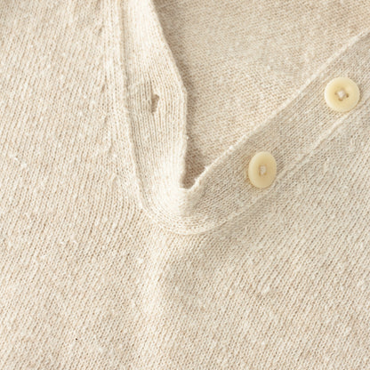 ROUGH COTTON LINEN KNIT