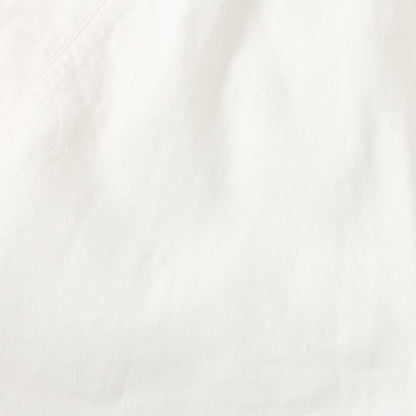 LINEN COTTON TWILL TROUSERS