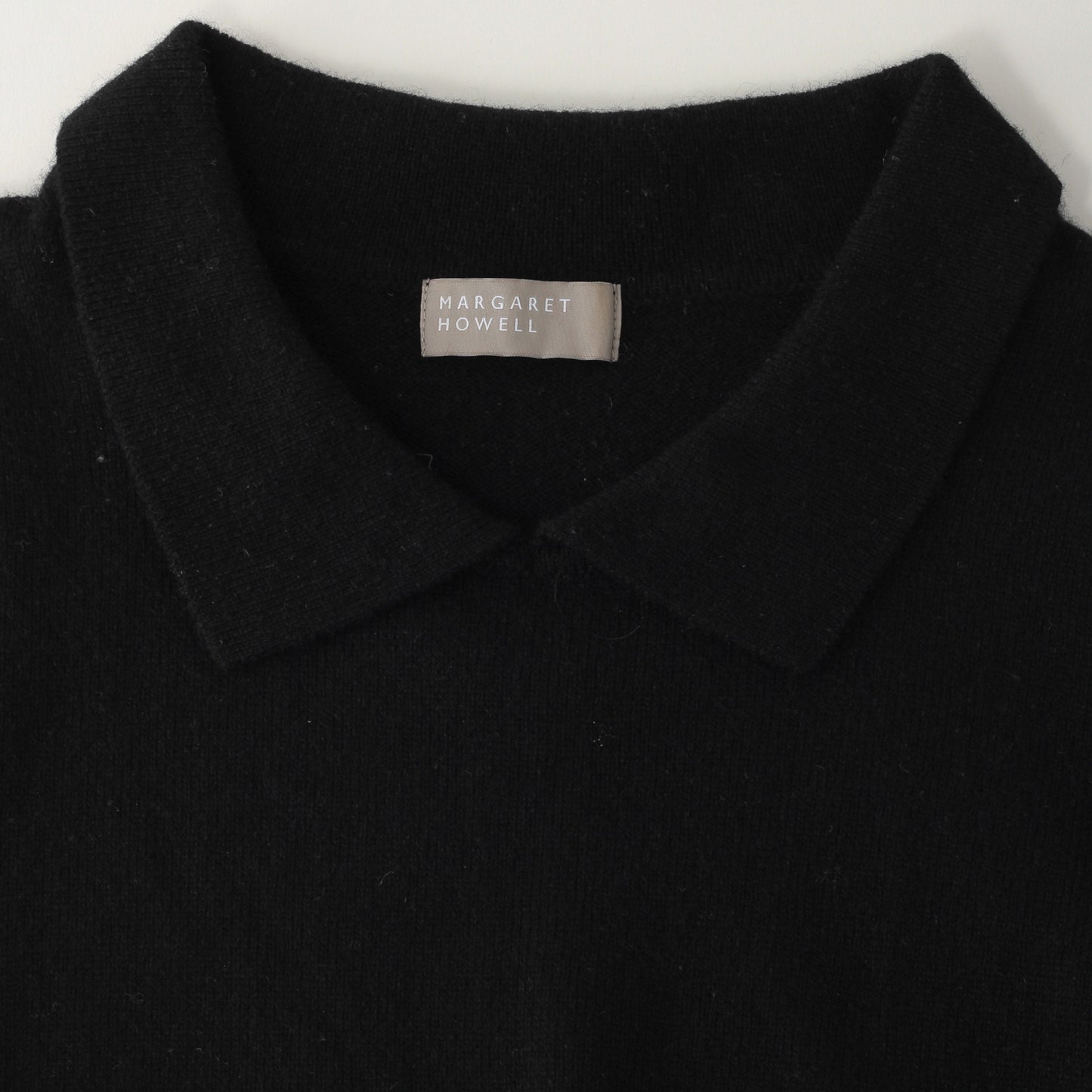 CASHMERE WOOL POLO JUMPER KNIT