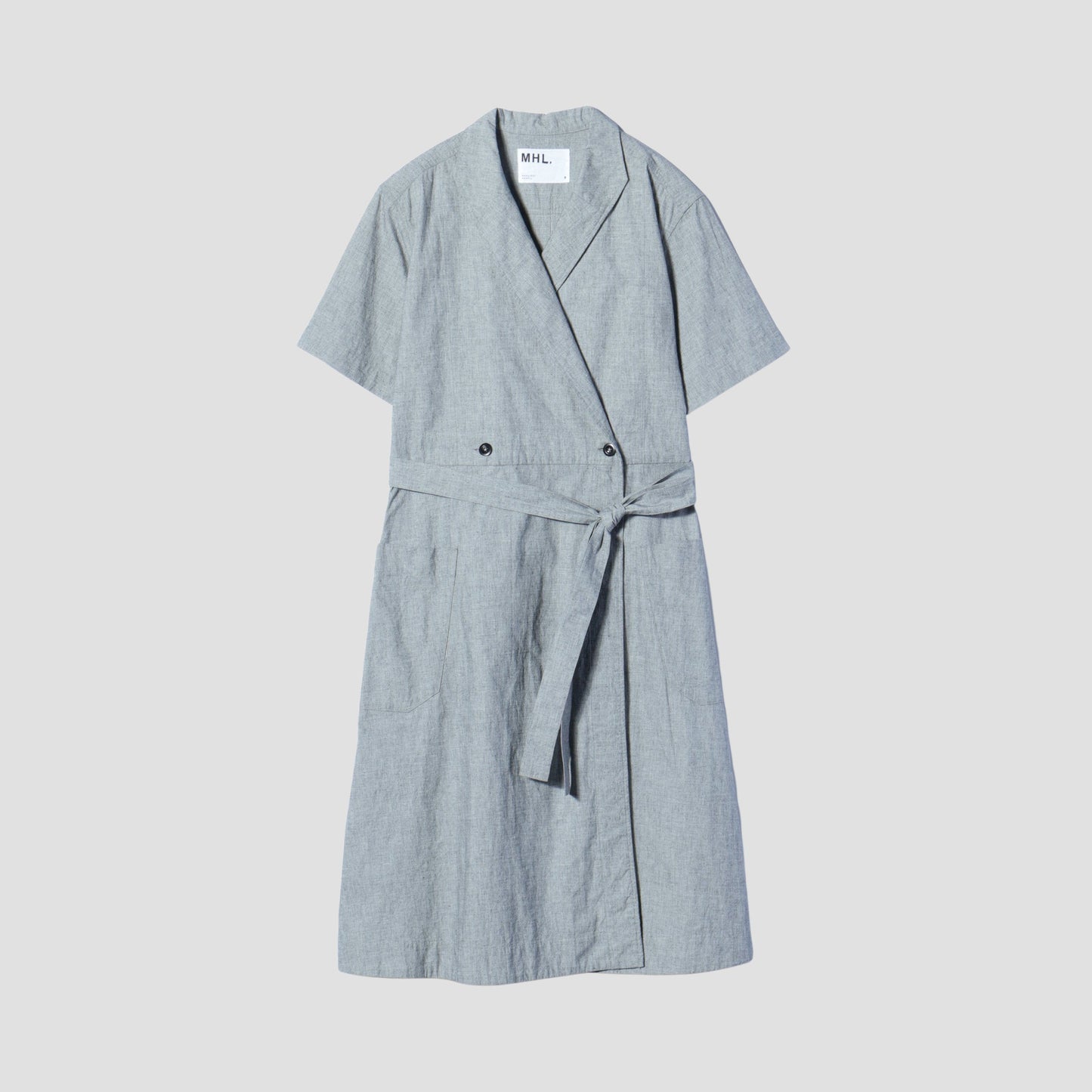 COTTON LINEN END ON END(代官山･神南限定) DRESS