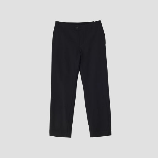 WOOL SERGE TROUSERS