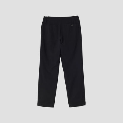 WOOL SERGE TROUSERS