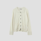 POLO COLLAR CARDIGAN KNIT