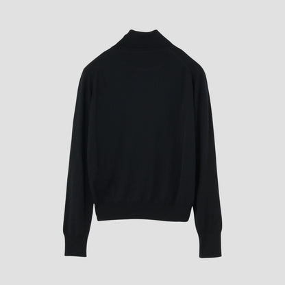 WOOL TURTLE NECK KNIT