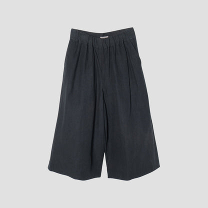 COATED LINEN PLAINWEAVE TROUSERS