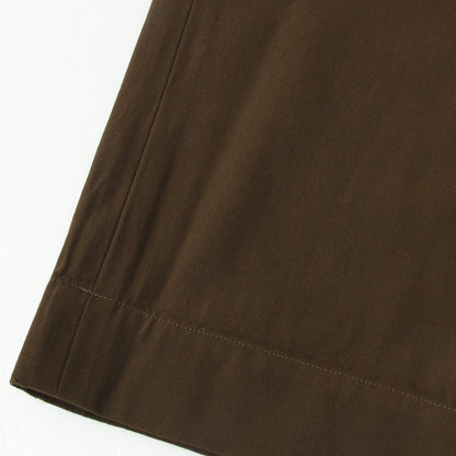 DRY WOOL TWILL TROUSERS