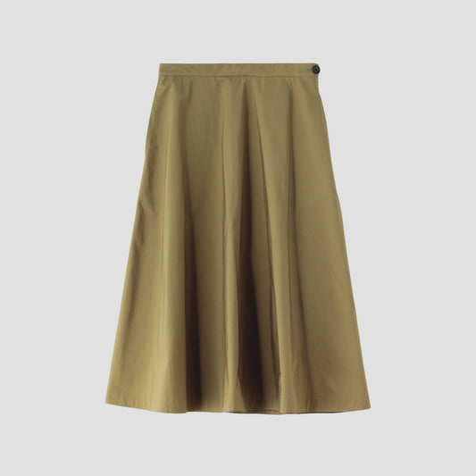 COTTON TAFETTA SKIRT