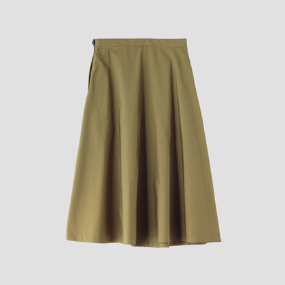 COTTON TAFETTA SKIRT