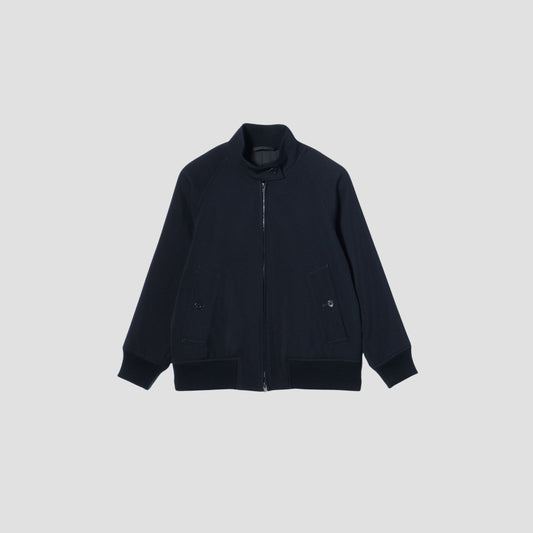 WOOL COTTON WHIPCORD BLOUSON