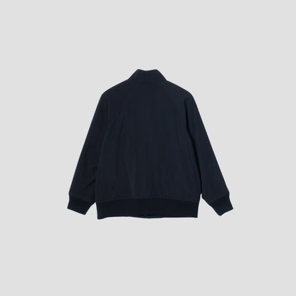 WOOL COTTON WHIPCORD BLOUSON