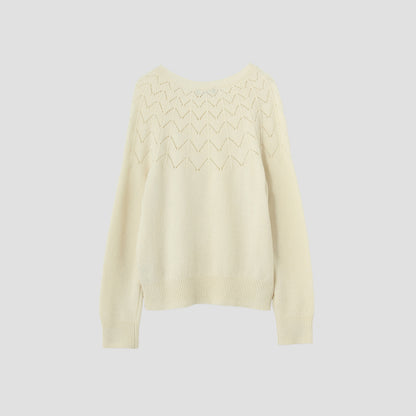 CASHMERE WOOL JUMPER KNIT