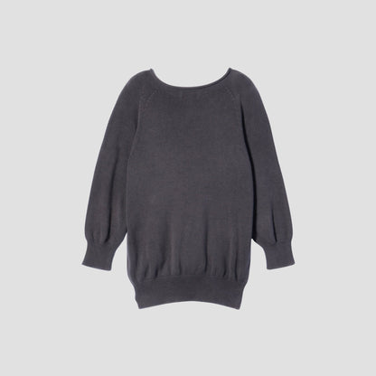 CAST OFF ROLL NECK KNIT