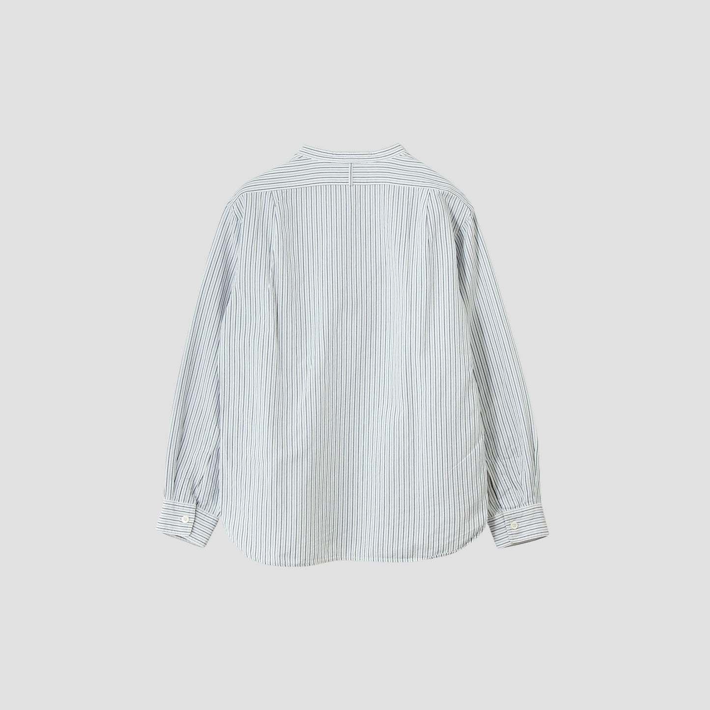 WASHED LINEN COTTON POPLIN SHIRT