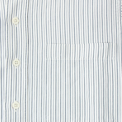 WASHED LINEN COTTON POPLIN SHIRT