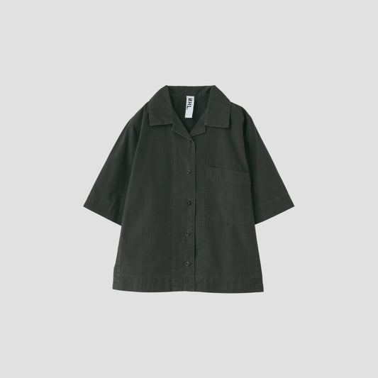 HIGH TWISTED COTTON POPLIN SHIRT
