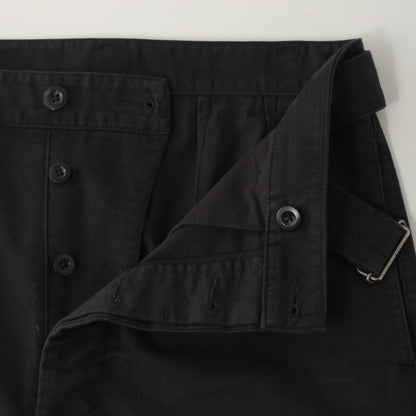 WASHED COTTON DRILL TROUSERS