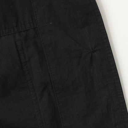 COTTON LINEN PLAIN WEAVE BLOUSON