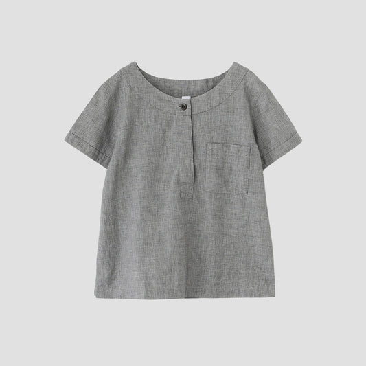 COTTON LINEN  SHIRT