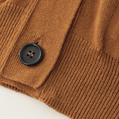 COTTON CASHMERE CARDIGAN KNIT