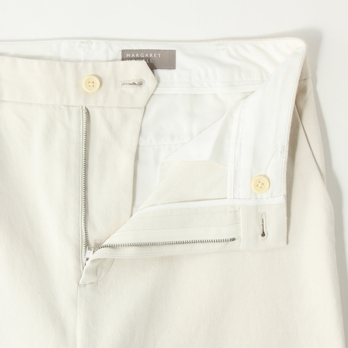 COTTON TWILL TROUSERS