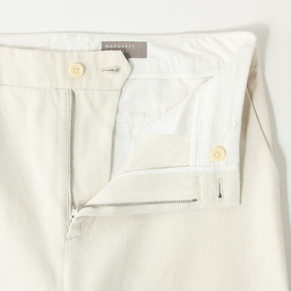 COTTON TWILL TROUSERS
