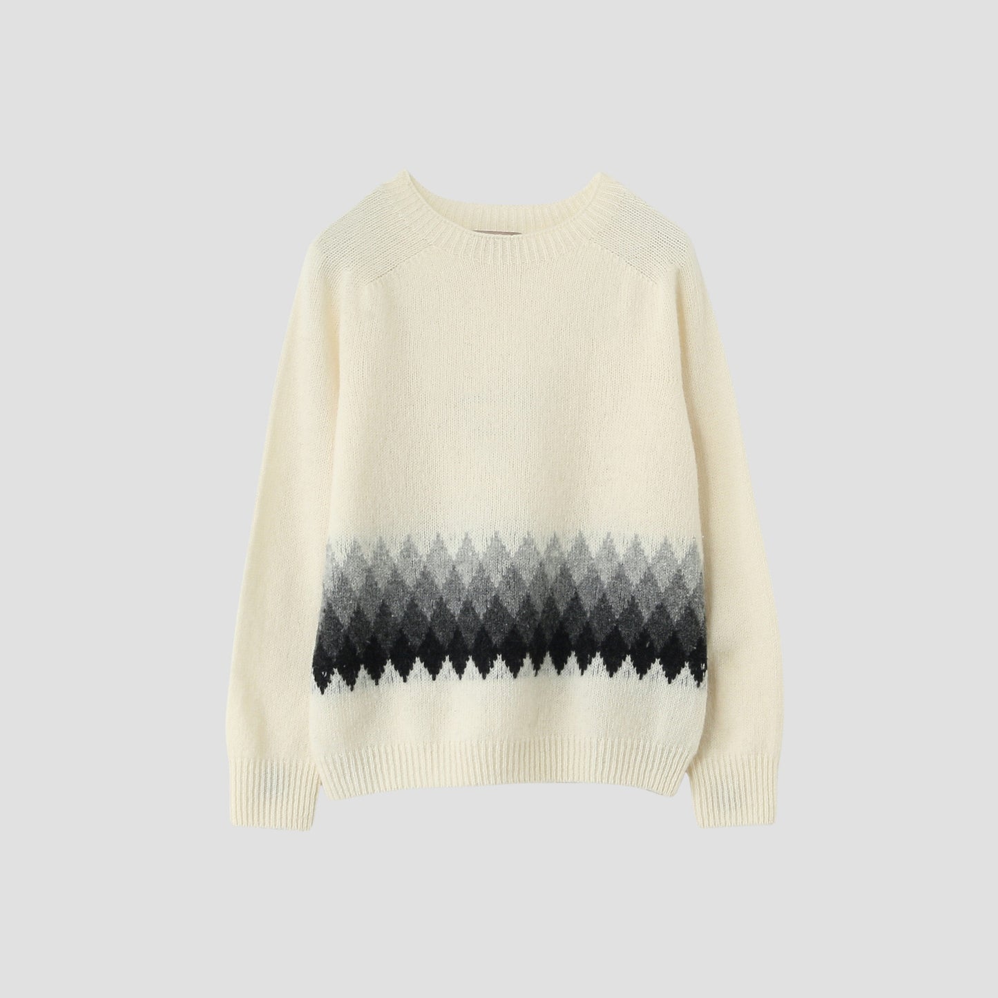 BANDED FAIRISLE KNIT