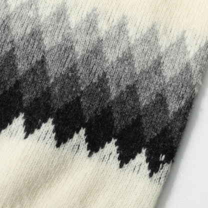 BANDED FAIRISLE KNIT