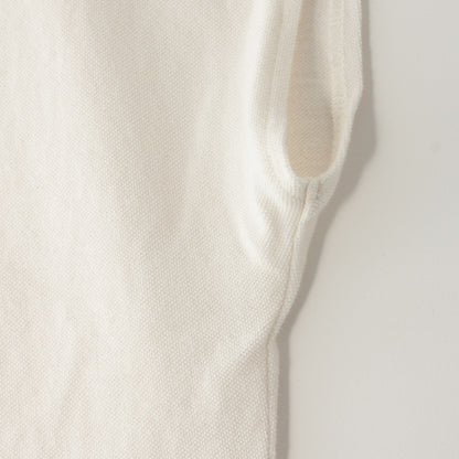 SILK COLLAR POLO JERSEY