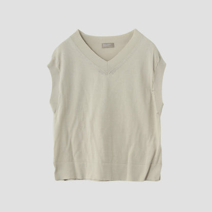 CAP SLEEVE JUMPER KNIT