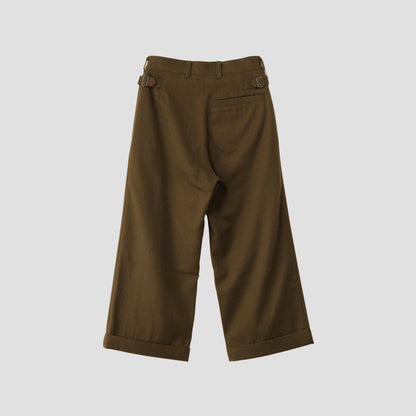 WOOL COTTON DRILL TROUSERS