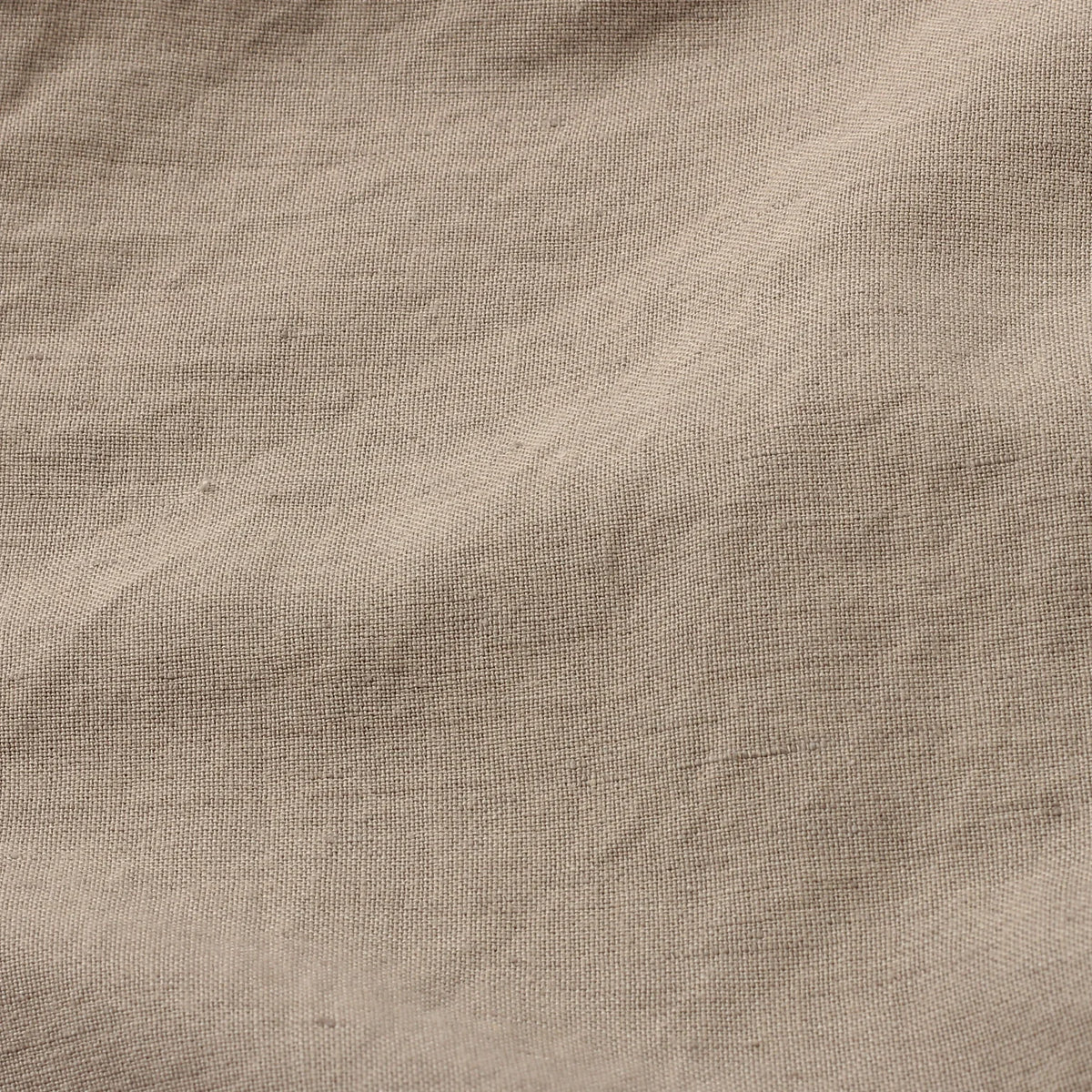 FADED LINEN COTTON PLAINWEAVE TROUSERS