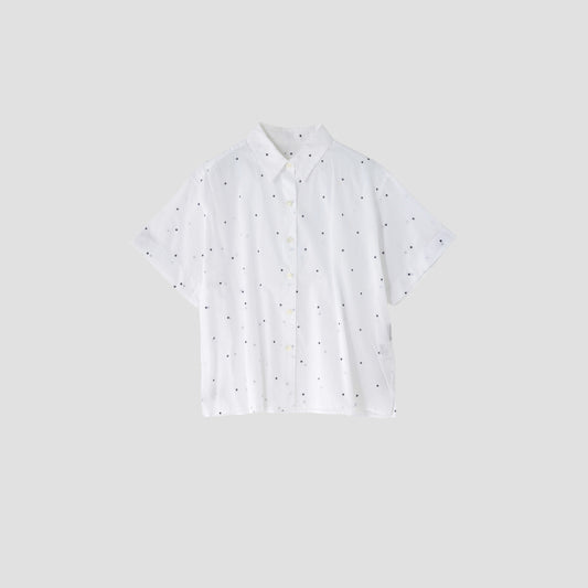 SPOT PRINT BATISTE SHIRT