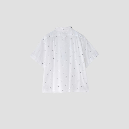 SPOT PRINT BATISTE SHIRT
