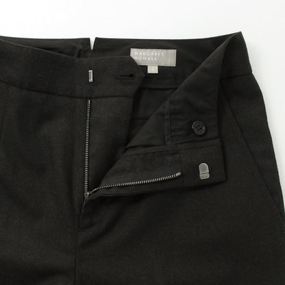 FINE WOOL FLANNEL TROUSERS