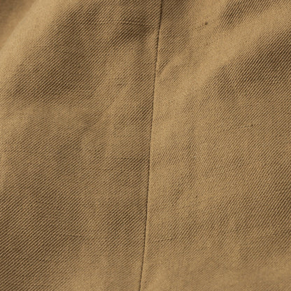 COTTON LINEN TWILL SKIRT